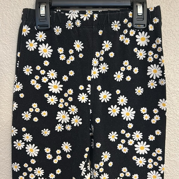 Floral Black Girls Pants - Picture 9 of 14